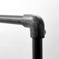 インダストリアルデザイン Industrial Design ハンガーラック 水道管パイプ ガス管 オーダー品 キャスター付き 店舗什器 B ●