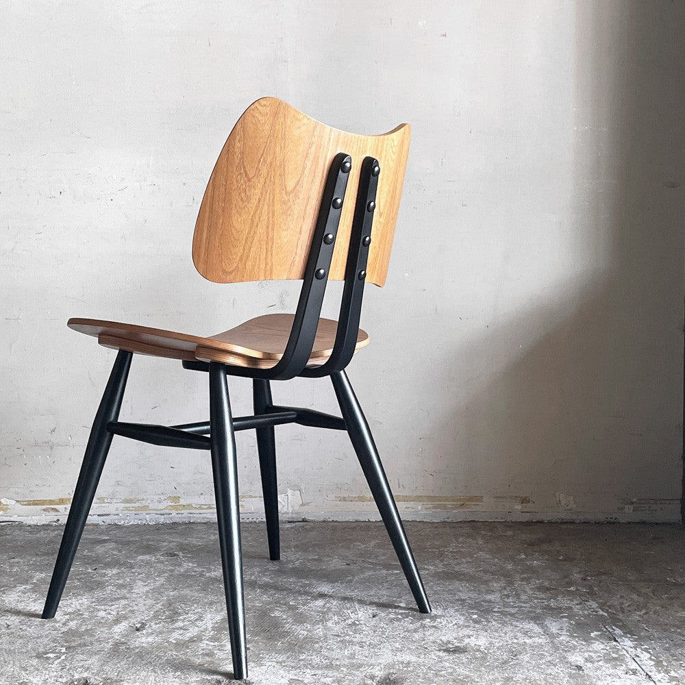 アーコール ERCOL バタフライチェア Butterfly Chair ルシアンアーコラーニ MHL復刻 ナチュラルカラー ブラックレッグ プライウッド 英国家具 イギリス ■