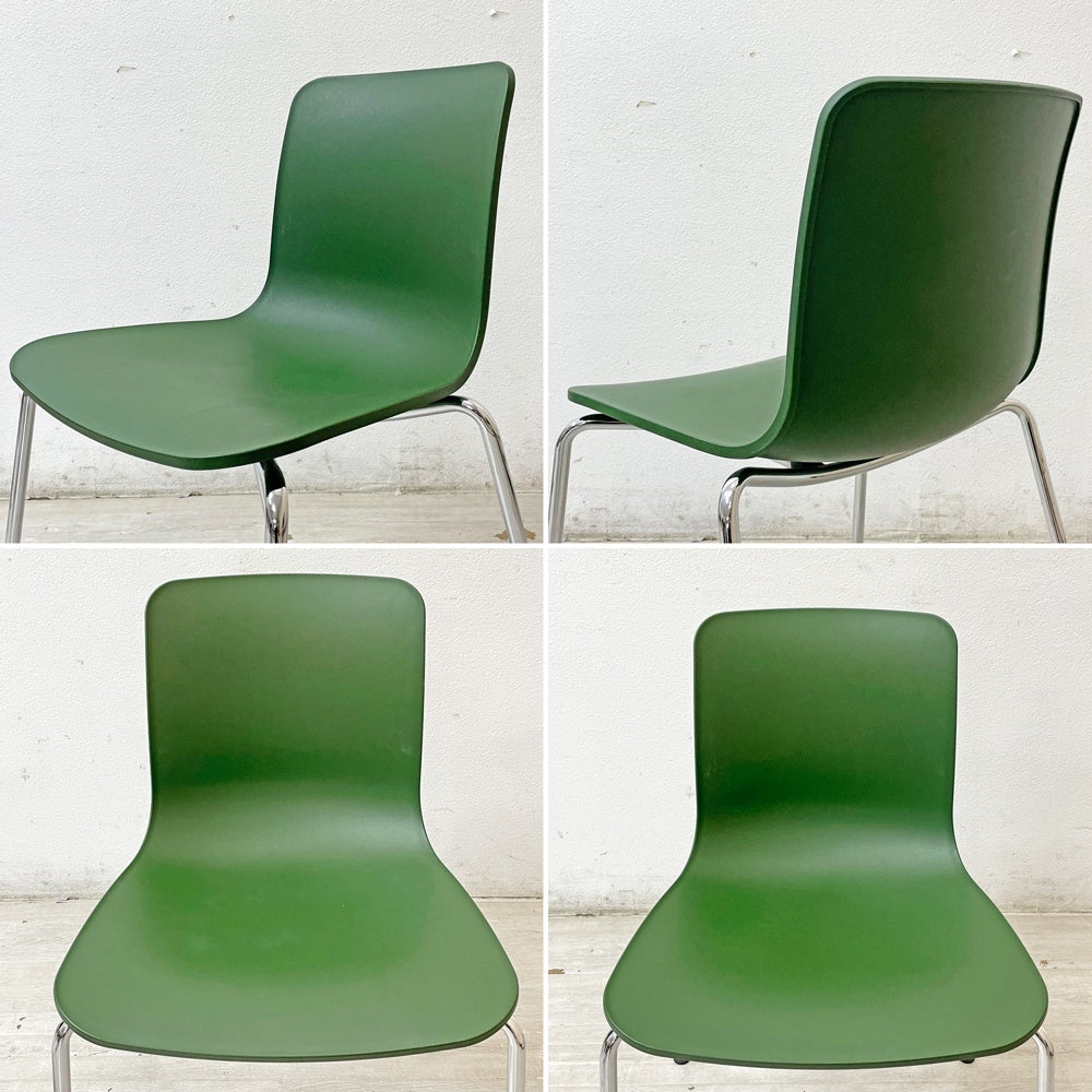 ヴィトラ vitra ハルチューブ HAL Tube サイドチェア ダイニングチェア スタッカブル ジャスパー・モリソン 2脚セット D ●