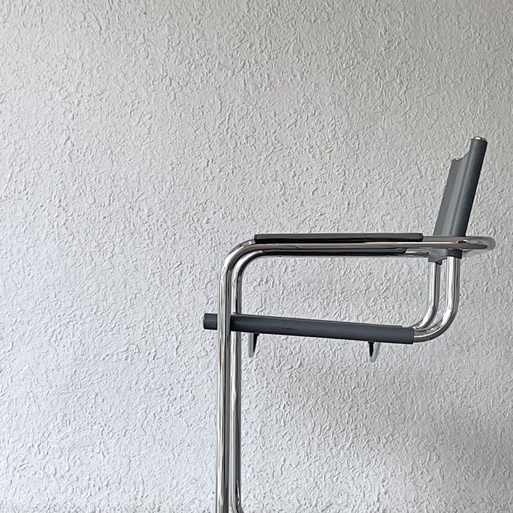 スタジオライン studio Line S34 カンティレバー アームチェア ダイニングチェア Mart Stam マルト スタム イタリア製 村田合同取り扱い リプロダクト B ◇