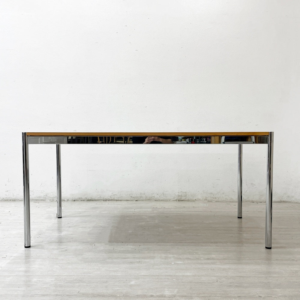 USMハラー USM Haller モジュラーファニチャー USMハラーテーブル デスク ナチュラル ビーチ材 天板 H70cm スイス ●