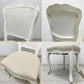 サラグレース Sarah Grace SGD デビュー ダイニングチェア DEBUT DINING CHAIR CHARM BD WHITE&NATURAL LINEN ラタンバック アンティーク風 参考定価 \55,000- B ●