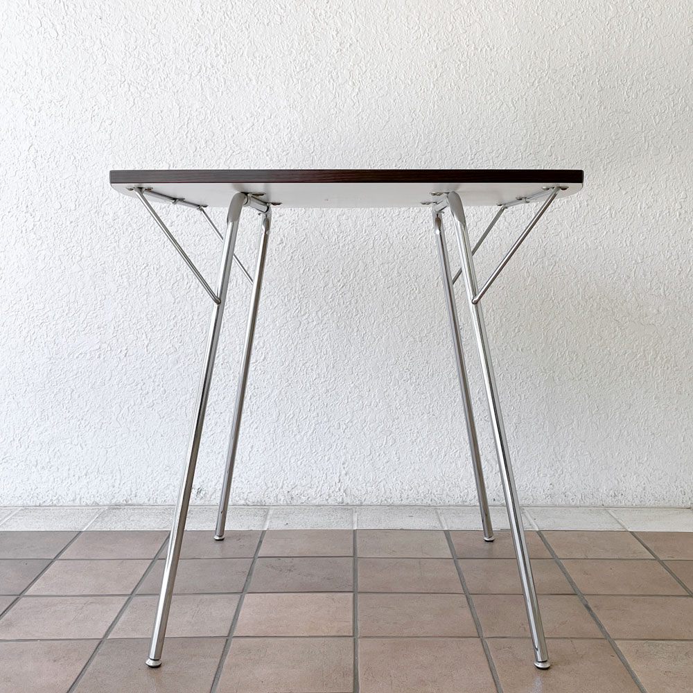 ニーダイニングテーブル Ny Dining Table シャミド SHAMIDO ホワイト フォールディング 折り畳み 新居 猛 ミッドセンチュリー ◇