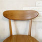 リセノ Re:CENO リバー RIVER Dining Chair ダイニングチェア オーク無垢材 ウレタン塗装 ナチュラルデザイン 定価￥19,900- A ◎