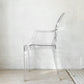 カルテル Kartell ルイゴースト LouisGhost アームチェア クリスタル スタッキング フィリップ・スタルク Philippe Starck イタリア B ★