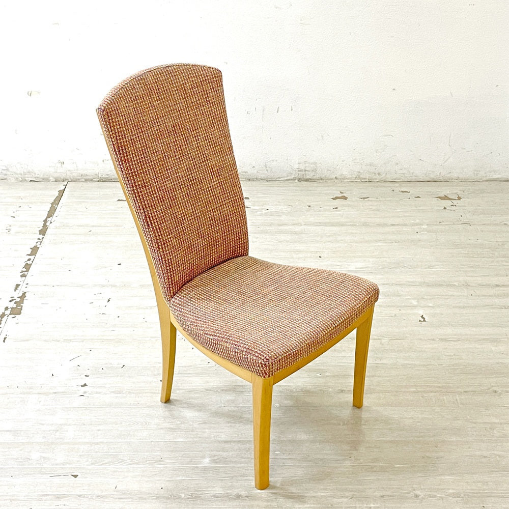 カリモク Karimoku CT7805 ダイニングチェア ハイバックチェア ファブリック張り オーク材 参考定価\76,000 ●