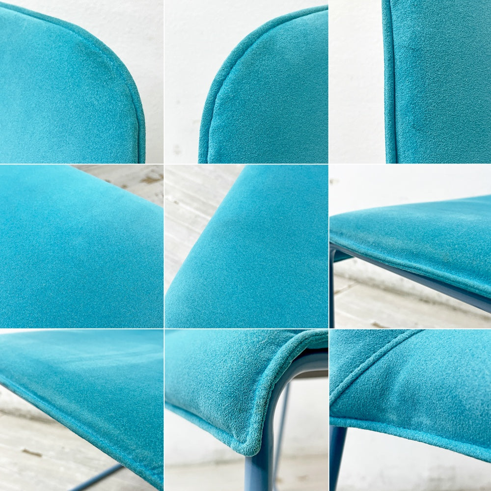 カッシーナ Cassina ixc. メンブレン MEMBRANE スタッキングチェア ダイニングチェア ブルー イタリア B ●