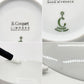 ジャン ルイ コケ JL Coquet エミスフェール Hemisphere ティーカップ＆ソーサー 磁器 洋食器 フランス 欠け ヒビ有 現状品 B ●