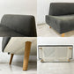 イデー IDEE アーオ ソファ AO SOFA 2Pソファ 2人掛け チャコールカラー W140 岡嶌要 定価￥89,900- ●
