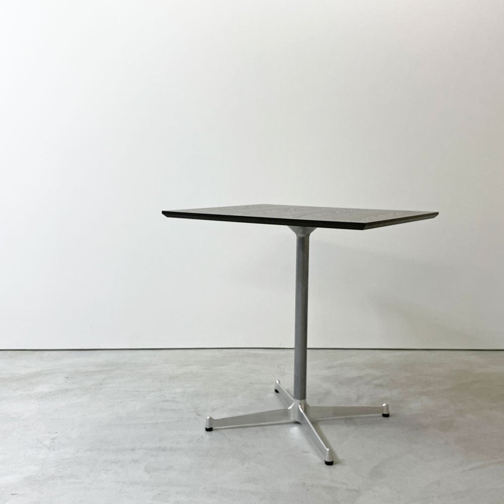 トラックファニチャー TRUCK FURNITURE カフェテーブル スターベース W70cm 木製天板 スチール アルミ インダストリアルデザイン 廃番 ●