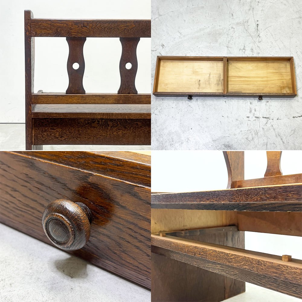 三越家具 ブルージュ Brugge ベンチ 2ドロワー オーク無垢材 カントリーハウス クラシカル 英国スタイル ●