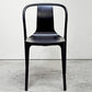 ヴィトラ Vitra ベルヴィルチェア Belleville Chair アームレスチェア ダイニングチェア スタッキングチェア アッシュ材 ブラック ロナン & エルワン・ブルレック A ●