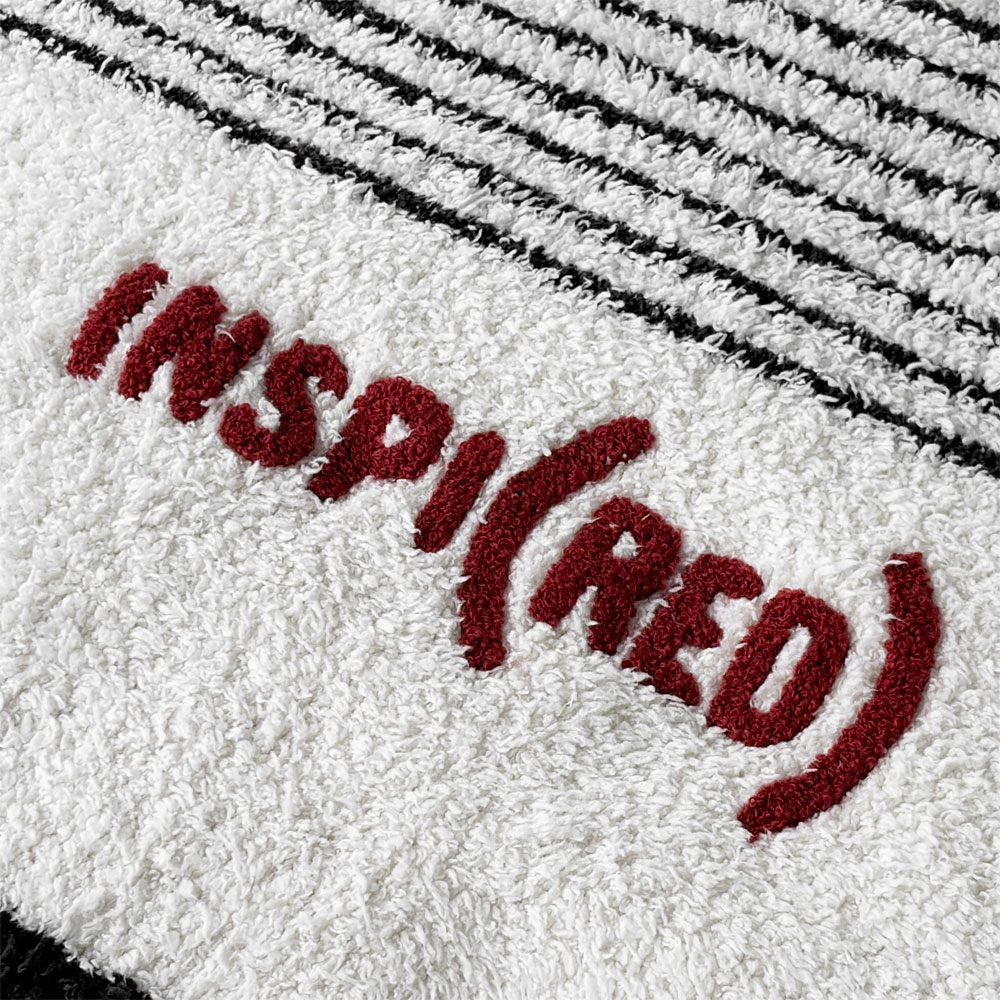 ベアフット ドリームズ BAREFOOT DREAMS コージーシック スロー CozyChic Throw INSPI(RED) Stripe Throw ブランケット 135×180cm ◇