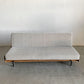 ジャーナルスタンダード  j.s.F ハビタ HABITAT SOFA BED ソファベッド デイベッド 3人掛けソファ W200cm オーク材 ファブリック ベージュ 定価￥231,000- 〓