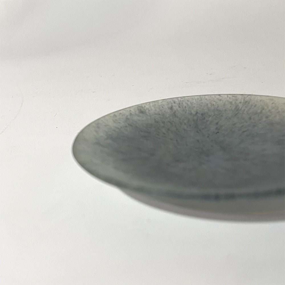 波多野裕子 パート・ド・ヴェール 小皿 7cm 現代作家 ★