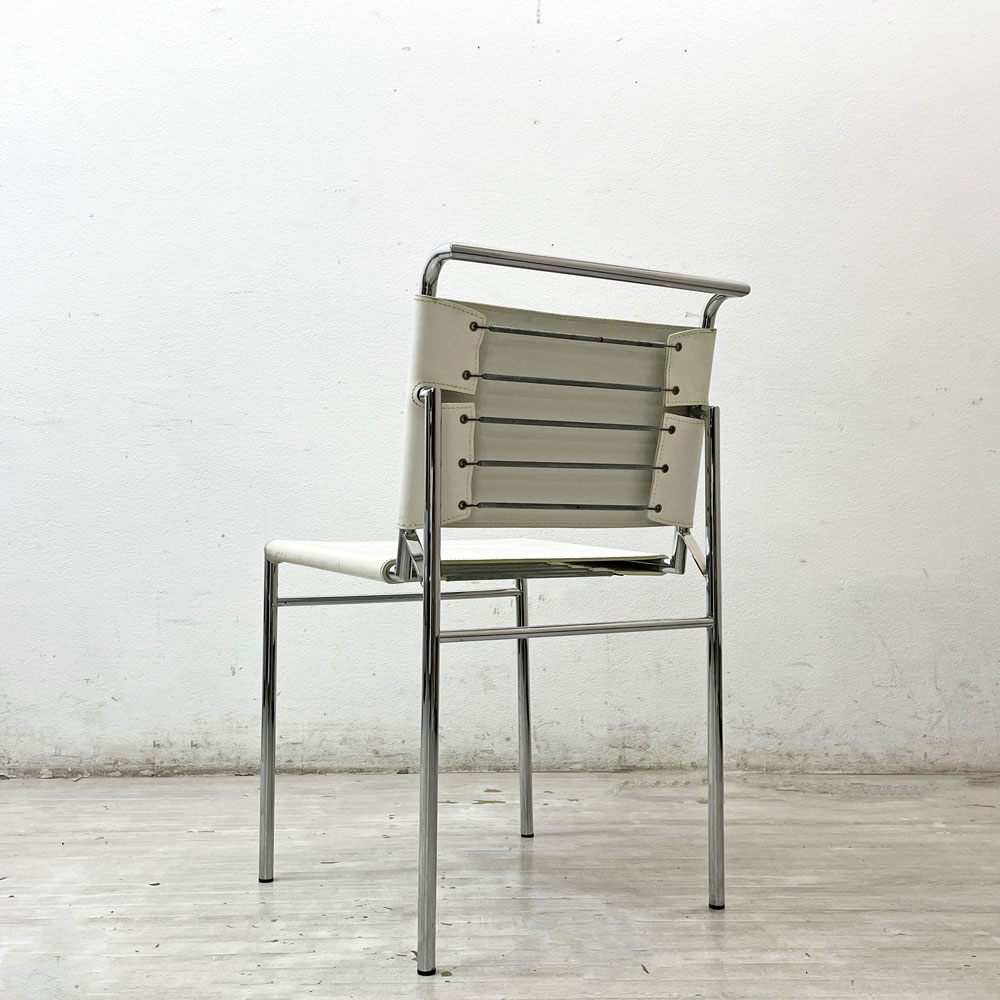 スティールライン Steel Line ロクエブリューン ROQUEBRUNE ダイニングチェア アイリーン・グレイ Eileen Gray モダンデザイン リプロダクト品 B ●