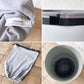 ブラバンシア Brabantia ランドリービン ランドリーボックス 60L スチール×コルク ホワイト モダンデザイン 定価￥21,030- ◇