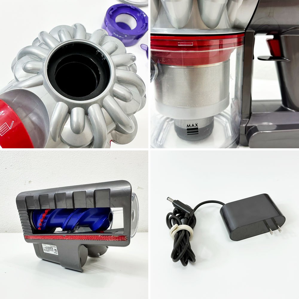 ダイソン dyson V8 Focus Clean HH15 コードレス掃除機 ハンディクリーナー アタッチメント付き ●