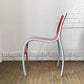 カルテル Kartell FPE chair スタッキングチェア ダイニングチェア アルミ ポリプロピレン レッド ロンアラッド イタリアモダン 廃番 ◎