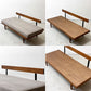 カーフ karf モジュラー Modular デイベッド ソファベッド 2シーター ソファ Type A グレー系 ファブリック ウォールナット W160cm 参考価格￥297,000～ ●