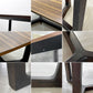 ポリフォーム Poliform コンコルド スクエア ダイニングテーブル CONCORDE SQUARE DINING TABLE W218.5cm エマニュエル･ガリーナ Emmanuel Gallina アクタス取扱 イタリア ●