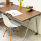 ハーマンミラー Herman Miller アバックエンバイロメンツ ABAK ミーティングテーブル デスク W180cm ウォールナットカラー キャスター付き ティム・ウォレス ●