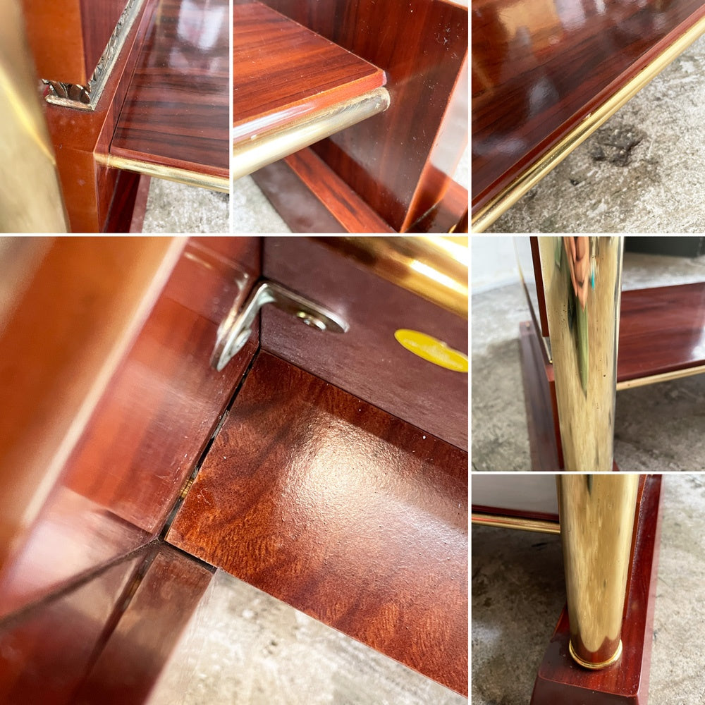 ヨーロピアンクラシカル European Classical ガラス センターテーブル ガラス天板 木製 ゴールド W120cm クラシカルデザイン ■