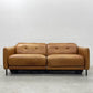 ジャーナルスタンダード journal standard Furniture シェフィールド SHEFFIELD リクライニングソファ 2.5人掛け W186cm 本革 キャメル 電動式 定価￥308,000円 〓