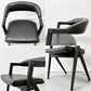 スクエアルーツ SQUARE ROOTS ランナチェア LANNA CHAIR ダイニングチェア アームチェア オーク材×牛革 レザー 参考価格￥77,000- A ●
