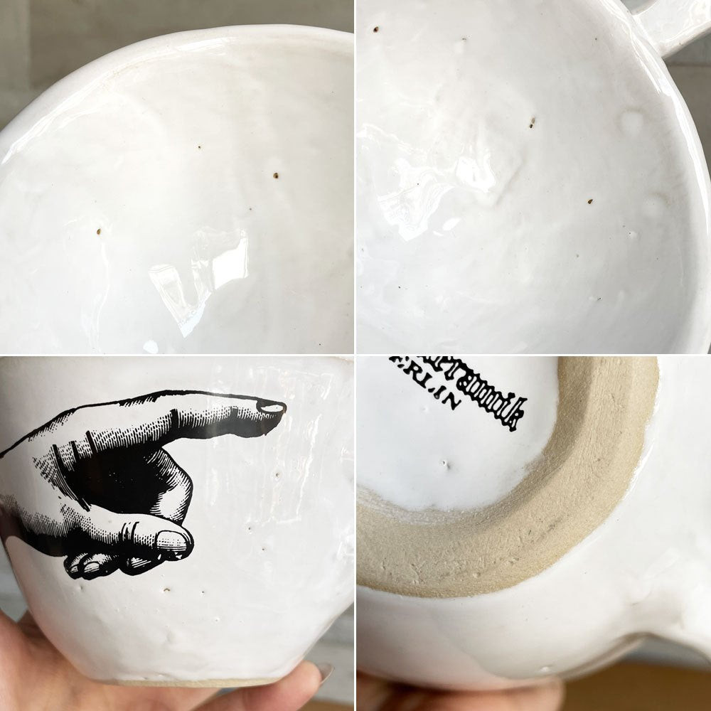 クーンケラミック Kuhn Keramik フィンガー ポインティング Finger Pointing ビッグカップ big cup 希少 ♪
