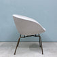 フリッツハンセン Fritz Hansen ポットチェア 3318 POT ラウンジチェア ファブリック クリスチャンハウン ベージュ ブラウンブロンズレッグ アルネ・ヤコブセン デンマーク  展示品 ◎