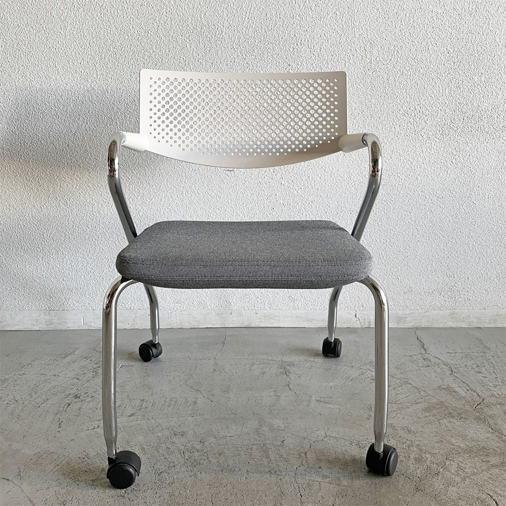 ヴィトラ vitra ビザロール Visaroll デスクチェア ミーティングチェア キャスターベース スタッキング アントニオ・チッテリオ B 〓