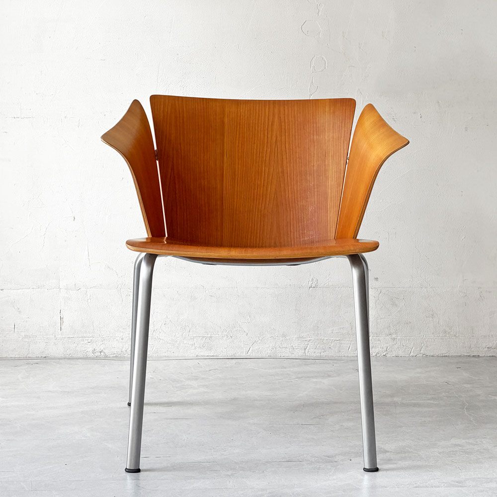 フリッツハンセン Fritz Hansen VM3 ヴィコチェア VICO Chair ヴィコ・マジストレッティ スタッキング プライウッド 北欧家具 廃番 ★