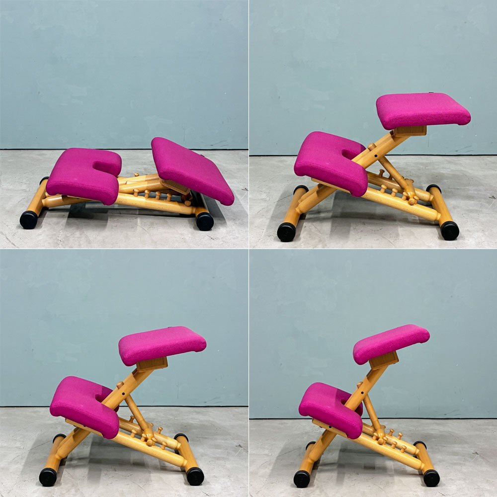 ストッケ STOKKE ヴァリエ VARIER マルチバランス MULTI バランスチェア 専用アタッチメント付き 学習椅子 ◎