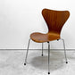 フリッツハンセン Fritz Hansen セブンチェア Seven Chair ダイニングチェア アルネヤコブセン Arne Jacobsen ウォールナット材 北欧家具 A ●