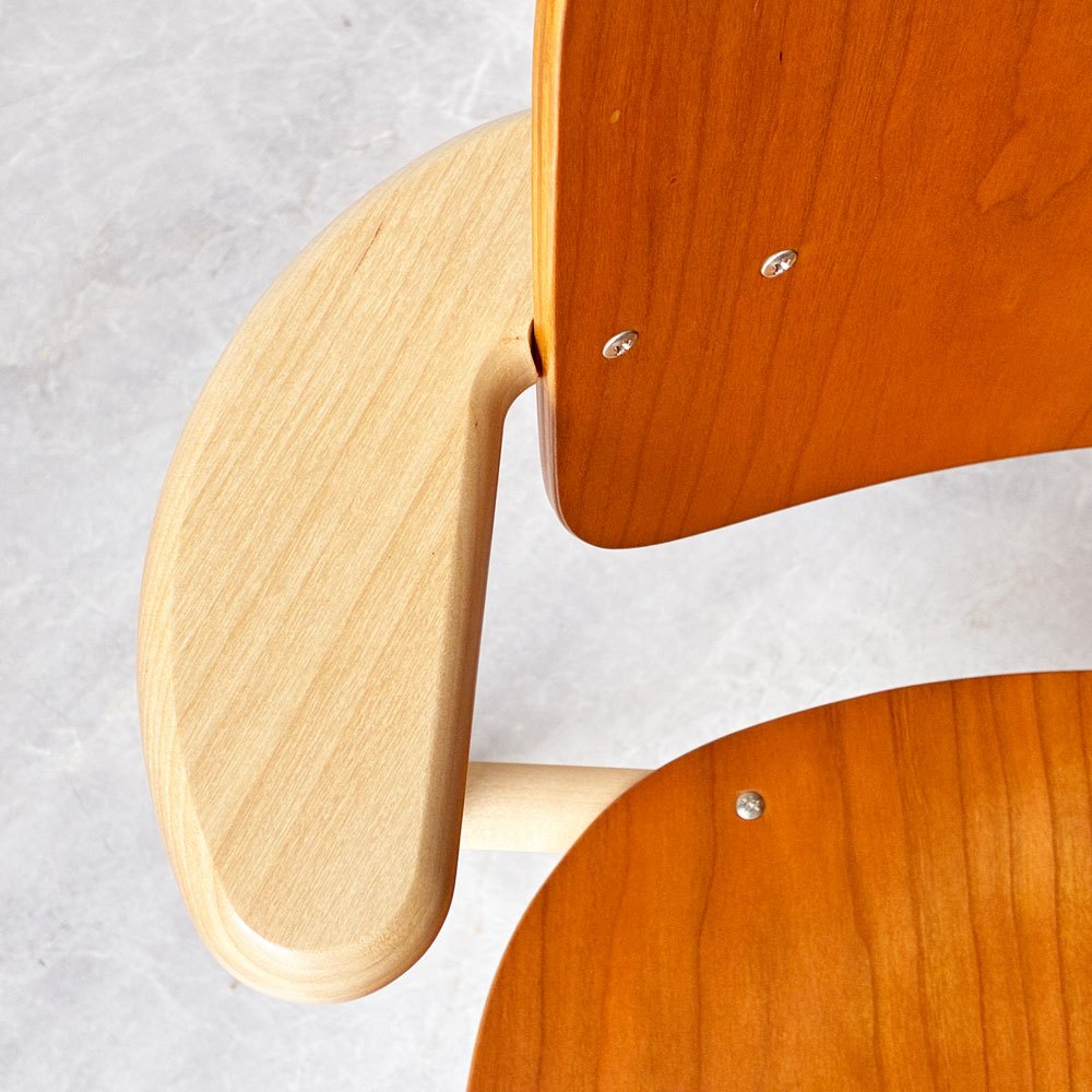 アルテック artek ドムスチェア Domus Chair ダイニングチェア チェリー材 × バーチ材 2023年数量限定 板座 イルマリ・タピオヴァーラ 美品 ★