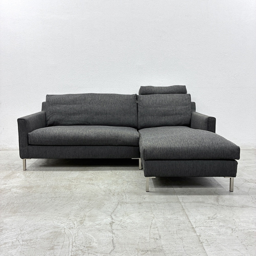 〓 アイラーセン eilersen ストリームライン STREAMLINE カウチソファ W210cm 2P + シェーズロング 生地 COTTON-50 参考価格合計約62万円の品 デンマーク アクタス ACTUS 取扱い 北欧家具 〓