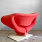 アーティフォート Artifort リボンチェア Ribbon Chair ビンテージ ラウンジチェア ピエール・ポラン Pierre Paulin 名作 希少ウッドベース ミッドセンチュリー ■