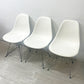 ハーマンミラー Herman Miller サイドシェルチェア ポリプロピレン製 エッフェルベース ホワイト C&R イームズ ミッドセンチュリー A ●