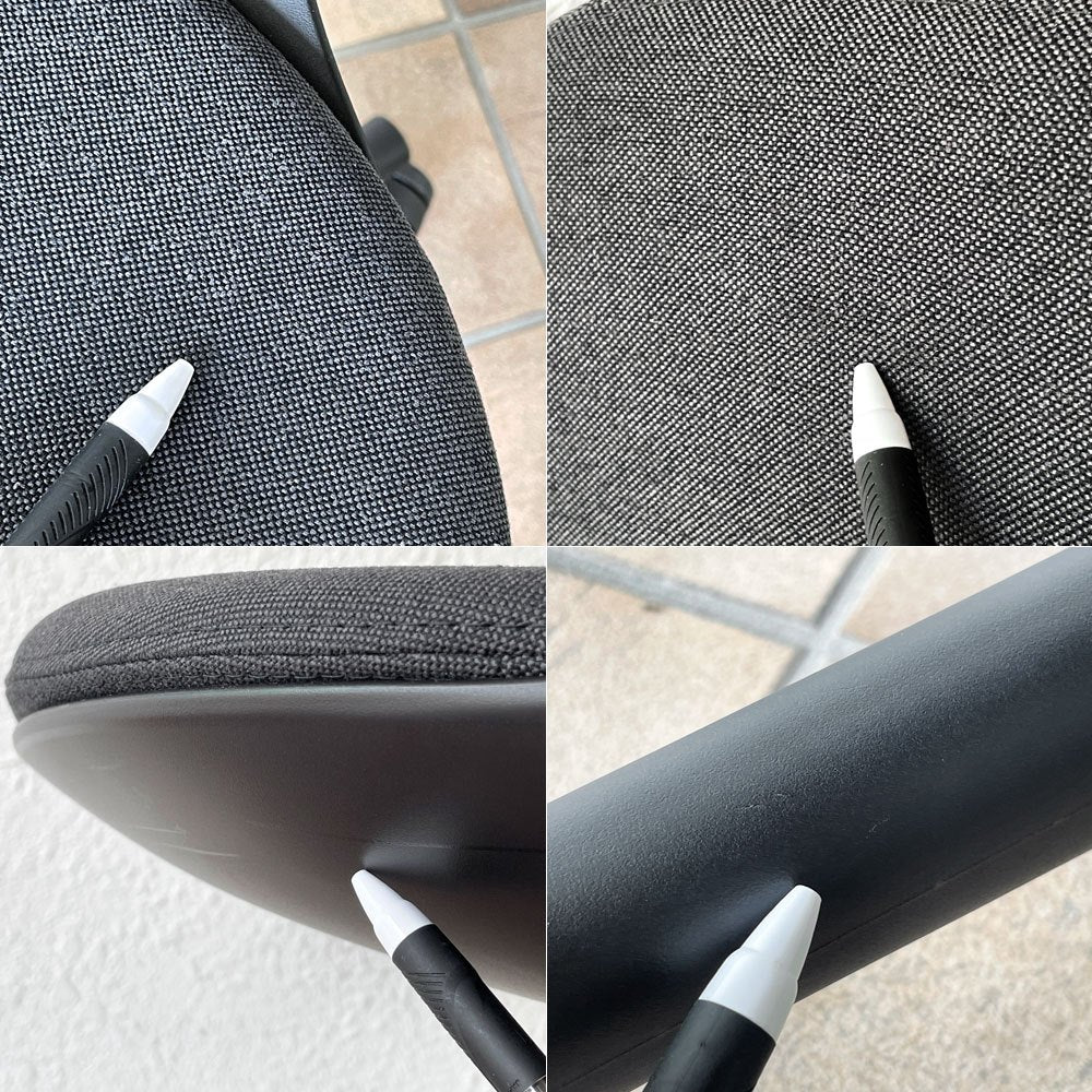 ヴィトラ vitra ルーキー Rookie デスクチェア キャスターチェア コンスタンチン・グルチッチ ダークグレー系ファブリッック 定価￥78,100- ◇