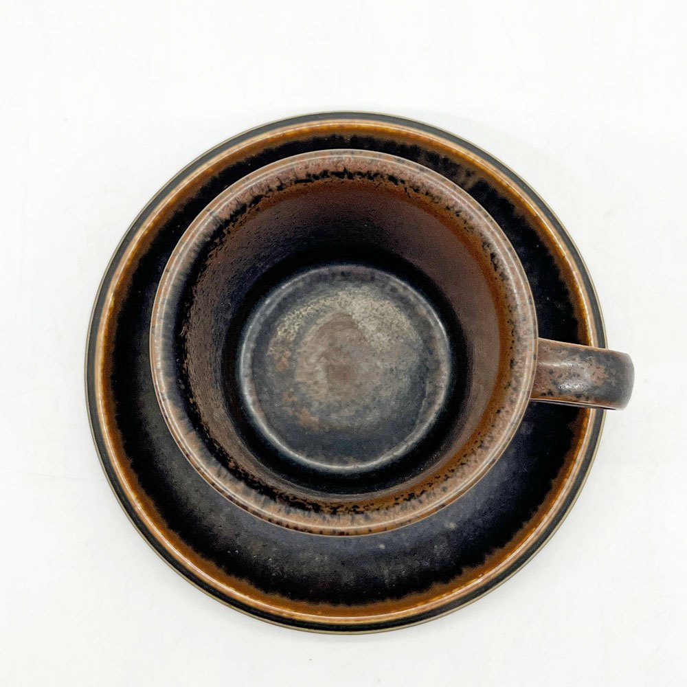 アラビア ARABIA ルスカ RUSKA コーヒーカップ＆ソーサー C&S ウラ・プロコッペ Ulla Procope フィンランド 北欧食器 ビンテージ ●