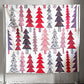 マリメッコ marimekko クーシコッサ Kuusikosssa もみの木 ファブリック 赤 マルチカラー 146×143cm Maija Louekari フィンランド 北欧雑貨 ■