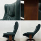 エコーネス EKORNES ストレスレスチェア ウイング stressless Wing リクライニングチェア Mサイズ オットマン付き 北欧 〓