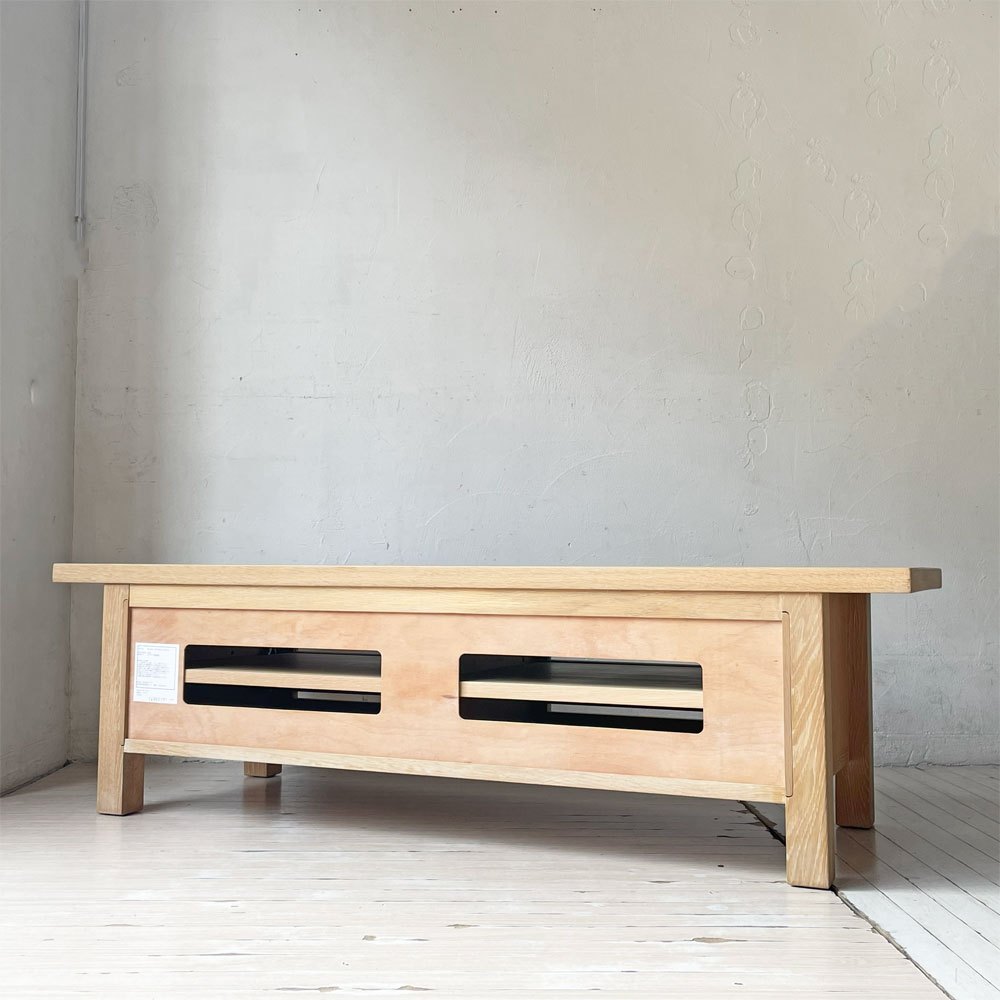 アクタス ACTUS スローハウス SLOW HOUSE ピエニ PIENI TVボード オーク材 W130cm ★