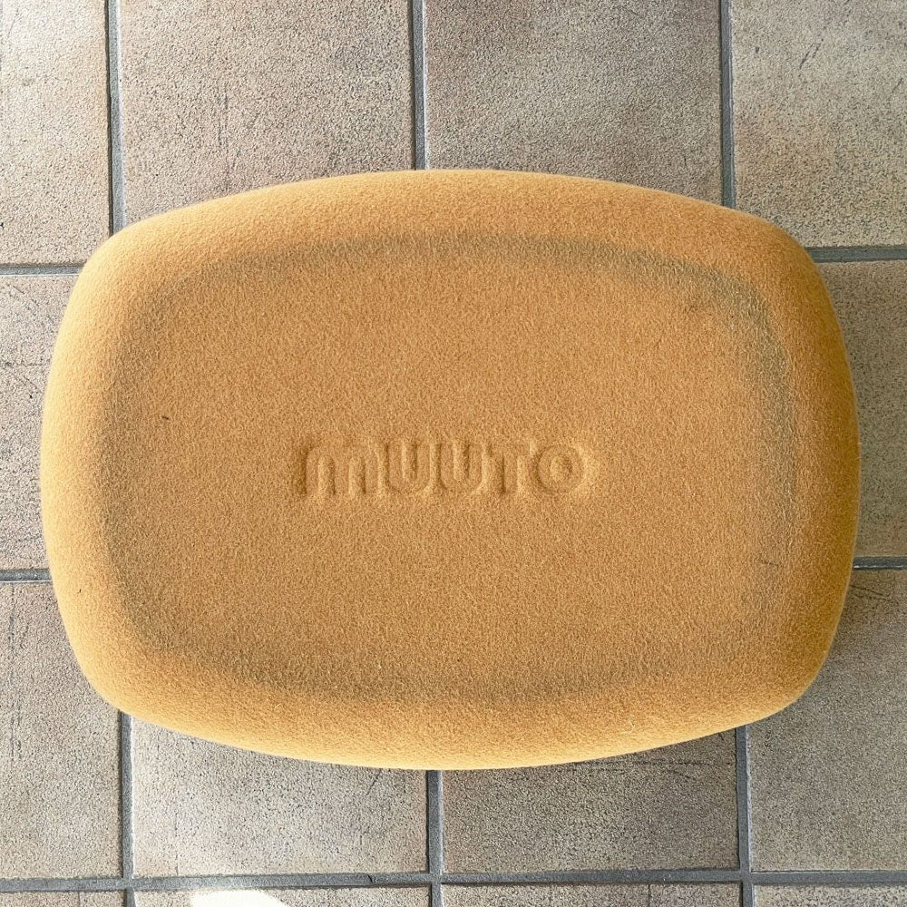 ムート MUUTO レストアバスケット RESTORE BASKET レギュラー バーントオレンジ フェルト地 ミカ トルバネン 専用袋付き デンマーク A ◇