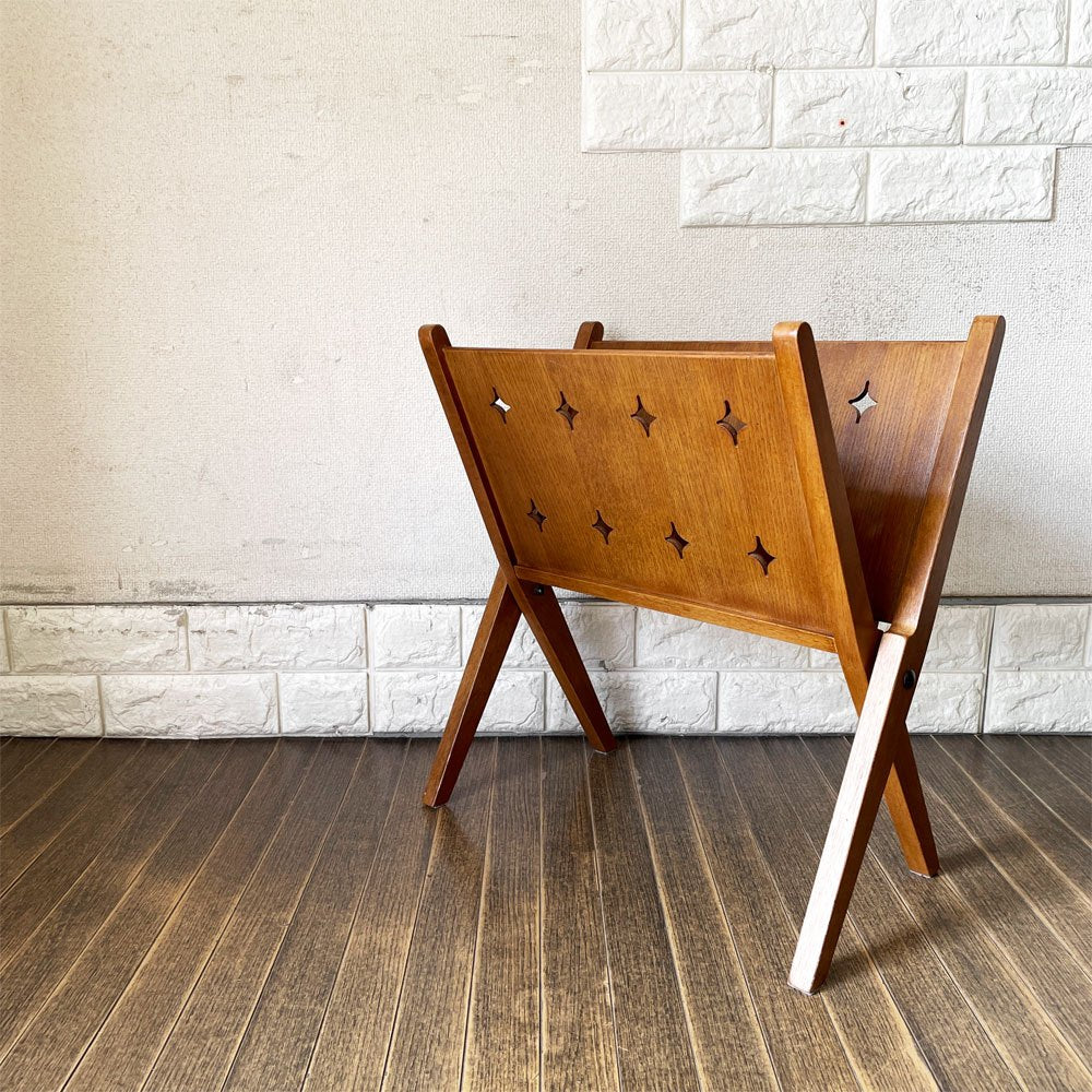 アクメファニチャー ACME Furniture ブルックス BROOKS BOOK STAND ブックスタンド マガジンラック 折りたたみ 定価￥13,200- 廃番 ◎