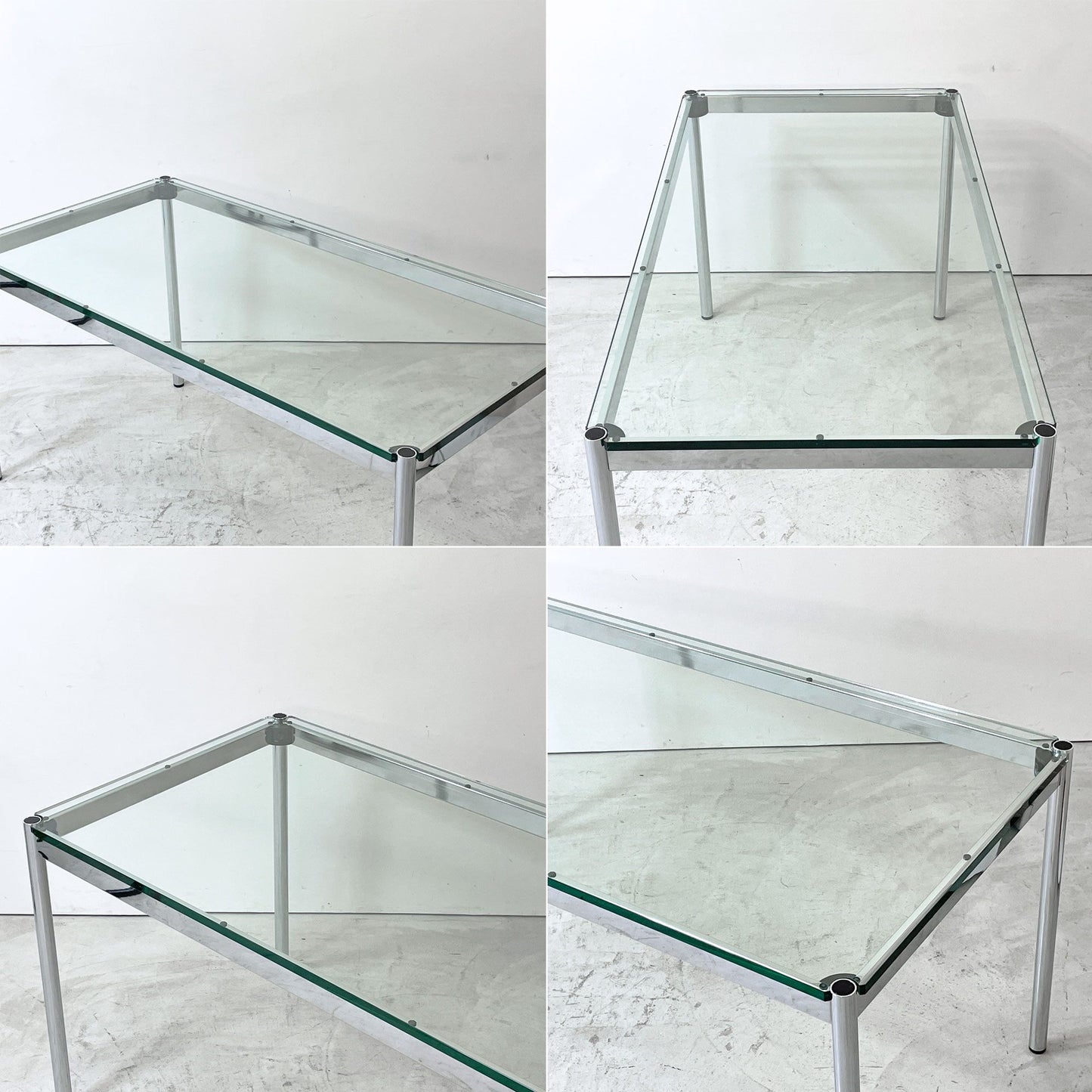 USMハラー USM Haller モジュラーファニチャー Modular Furniture ハラーテーブル ワークテーブル W150 ガラス天板 スイス ●