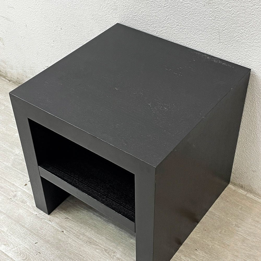 カッシーナイクスシー Cassina ixc ゼン ZEN サイドテーブル アッシュ材 ダークブラウン カトリーヌ・メミ モダンデザイン ●