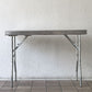 ピットパル PIT PAL アルミ ワークテーブル ALUMINIUM WORK TABLE Sサイズ ワークデスク W106cm 別売りシェルフ付き パシフィックファニチャーサービス取扱 定価124,300円 ◇