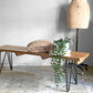 アクメファニチャー ACME Furniture ボゥディー BODIE ベンチ W150cm オーク材 アイアン インダストリアル 廃番 ■